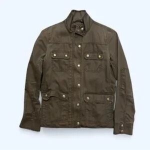 J. Crew Downtown Field Jacket Dark Olive